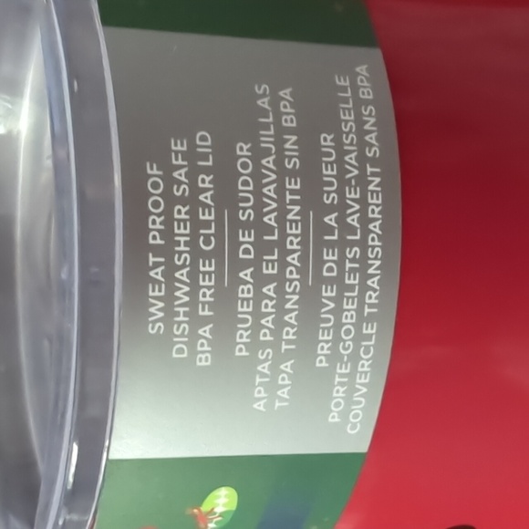 New Set of 2 Holiday Wine Drink Tumblers - Picture 3 of 7